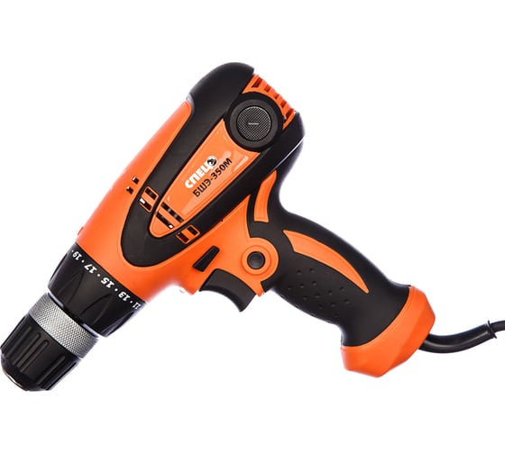 Сетевой шуруповерт Спец БШЭ-350M Спец-3328, 220 В, 25 Нм, 350 Вт детальное изображение - 2