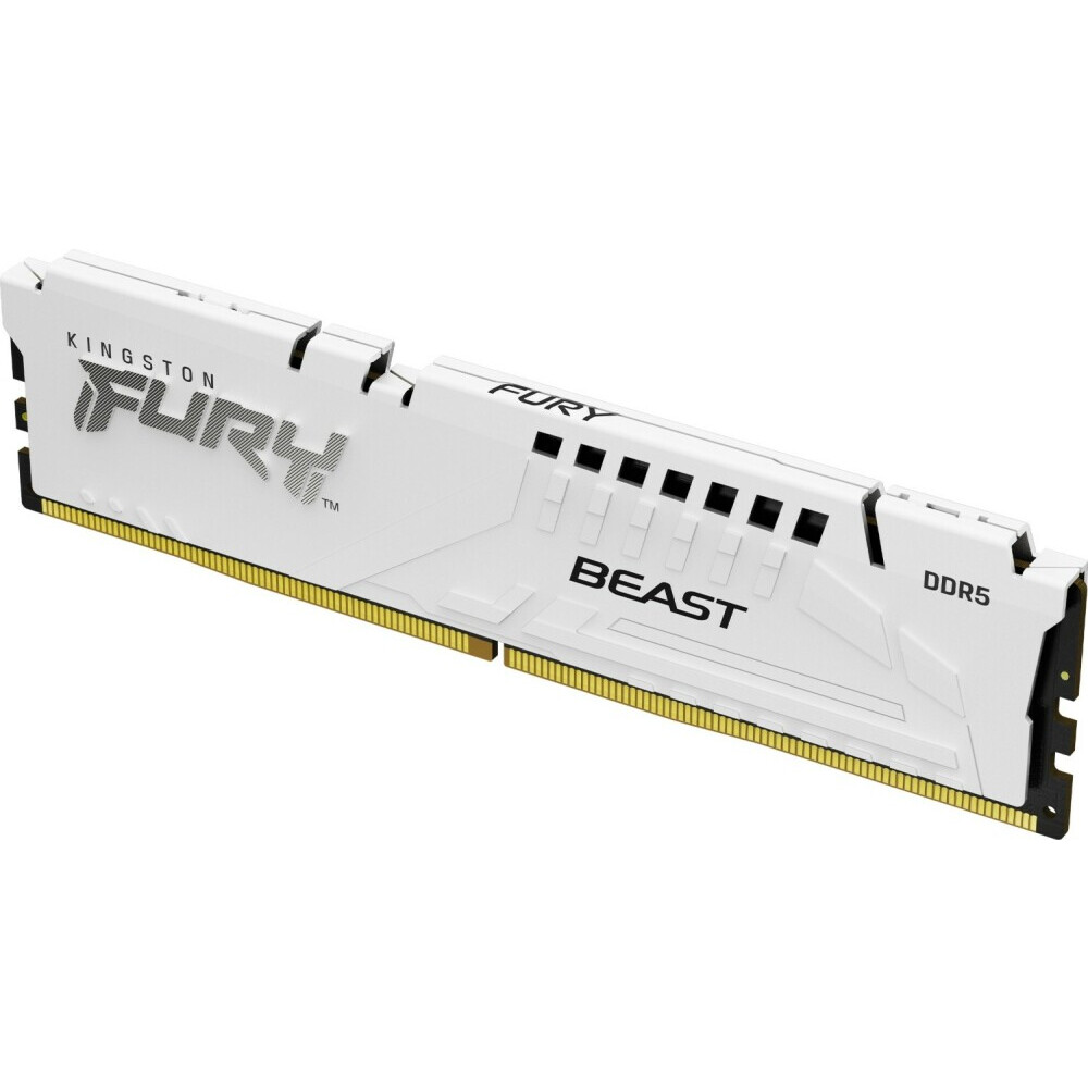 Оперативная память Kingston Fury Beast White DDR5 5200MHz, KF552C40BW-32, 32 Гб детальное изображение - 2