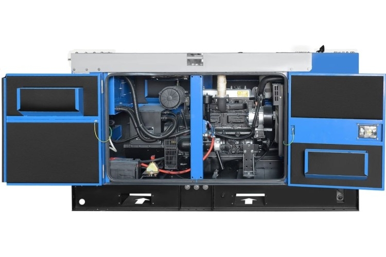 Генератор дизельный ТСС АД-12C-230-1PKM5 (TQC 14TS ST2) 039451, в кожухе, 12 кВт, Синий детальное изображение - 5