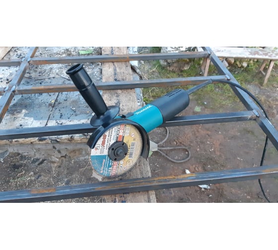 Угловая шлифмашина Makita, плавный пуск, антирестарт, коробка GA5030RX8 (Makita GA5030R+Диск B-45808, 5 шт), 125 мм, 11000 об/мин, 720 Вт детальное изображение - 8