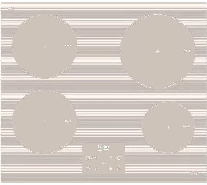 Варочная поверхность Beko HII 64400 ATBG, Бежевый детальное изображение - 1