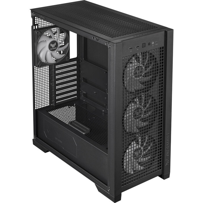 Корпус ASUS TUF Gaming GT302 ARGB, Черный №6