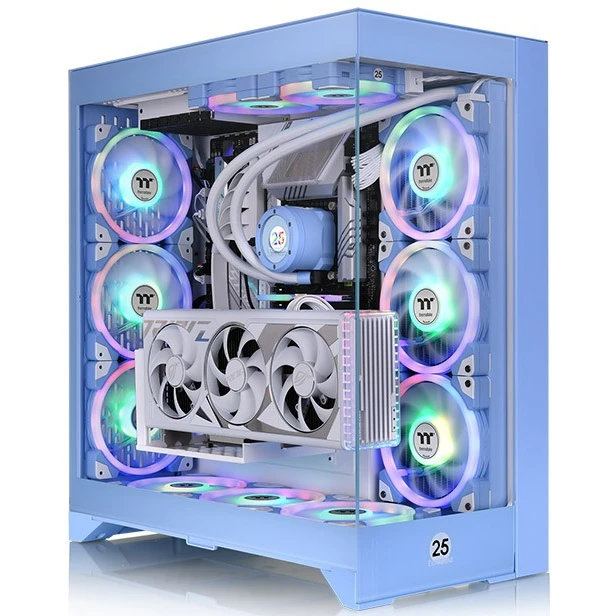 Корпус Thermaltake CTE E600 MX Hydrangea Blue (CA-1Y3-00MFWN-00), Синий детальное изображение - 2