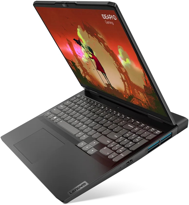 Ноутбук Lenovo IdeaPad Gaming 3 16ARH7, 82SC00AJRA, RAM 16 ГБ, SSD 1 ТБ, Серый детальное изображение - 3