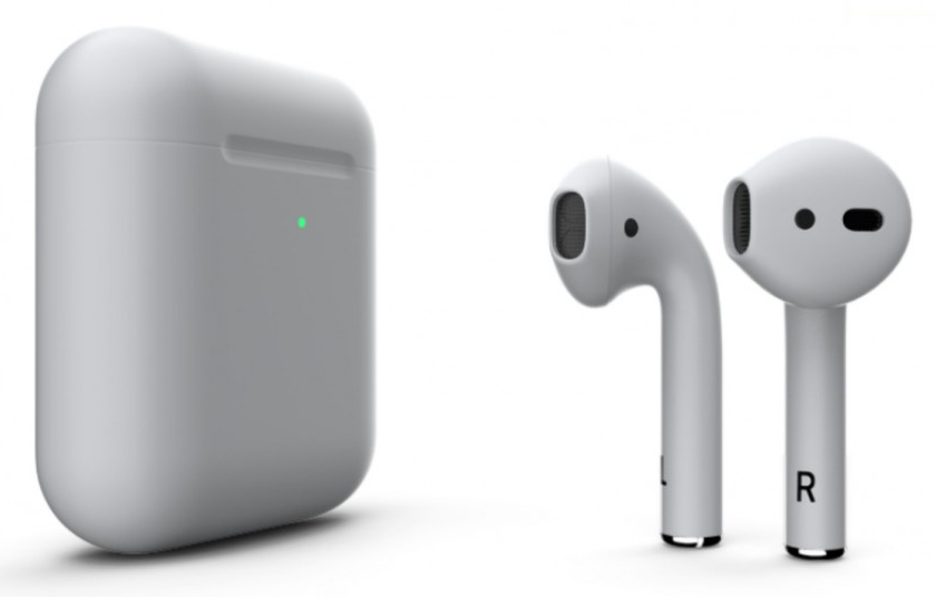 Беспроводные наушники Apple AirPods 2, Матовый серый детальное изображение - 1