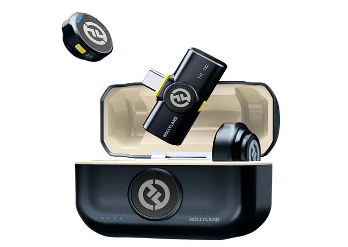 Радиосистема Hollyland Lark M2 Camera, Черный детальное изображение - 2