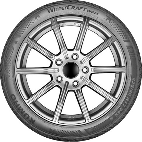 Зимняя шина Kumho WinterCraft WP71, 205/55 R17 95V детальное изображение - 4