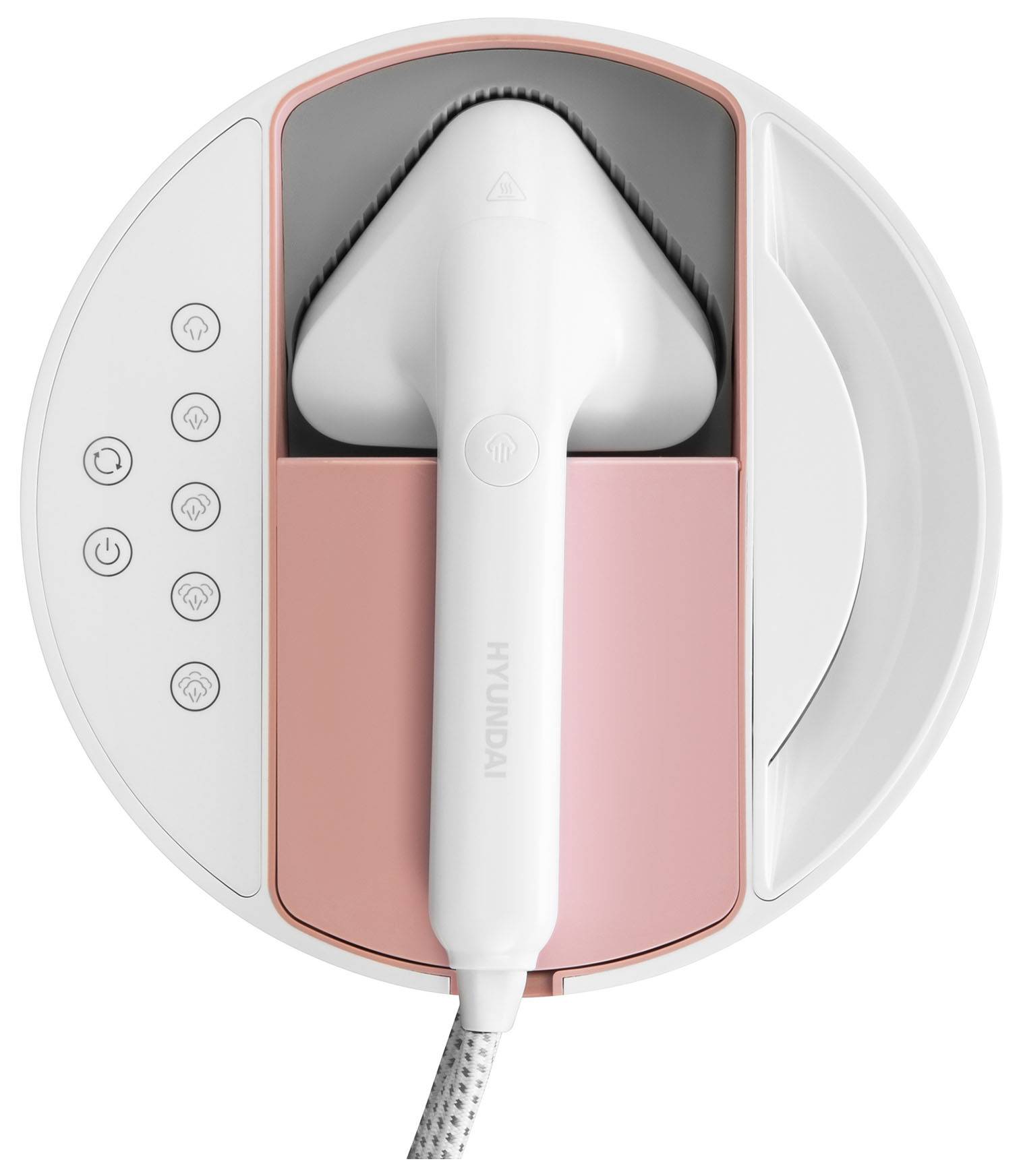 Отпариватель Hyundai H-SS02470, Белый/розовый детальное изображение - 2