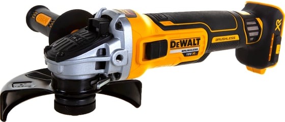 Угловая шлифмашина DEWALT XR сдвижн.выкл. б/бат DCG405N DCG405N-XJ, 125 мм, 9000 об/мин детальное изображение - 4