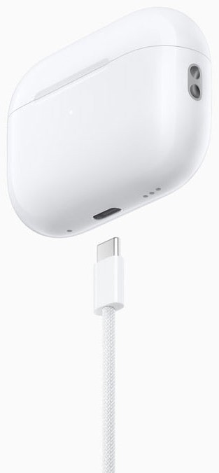 Беспроводные наушники Apple AirPods Pro 2 USB-C, Белый детальное изображение - 5