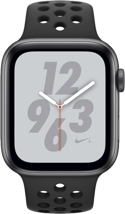 Умные часы Apple Watch Nike+ Series 4 40 мм, GPS+Cellular, Space Gray Aluminium Case with Summit Black Nike Sport Band, Серый космос детальное изображение - 2