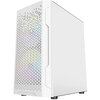 Корпус Powercase Mistral Micro Z3W Mesh LED, Белый вариант - 3