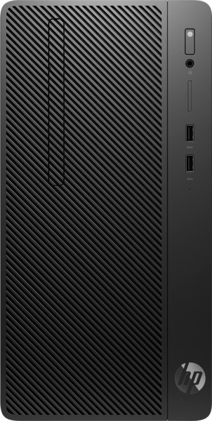 Персональный компьютер HP 290 G4 MT, 123N2EA, Intel Core i3 10100, RAM 4 Гб, HDD 1 Тб, Intel UHD Graphics, без ОС, Черный детальное изображение - 3
