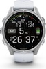 Смарт-часы Garmin Fenix 8 AMOLED 43 мм, Серебристый корпус, белый ремешок вариант - 3