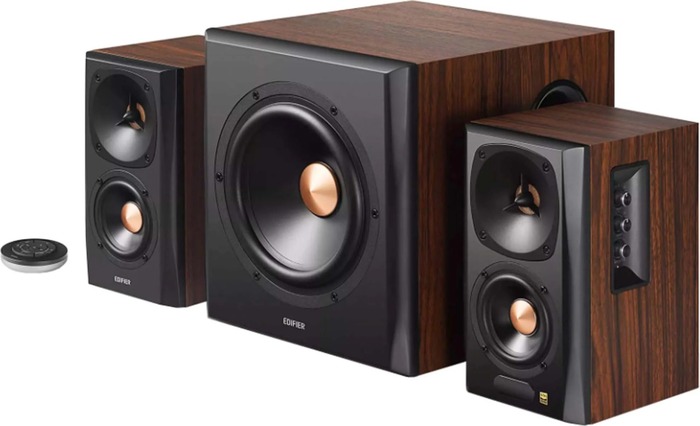Полочная акустика Edifier S360DB, Коричневый №3