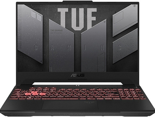 Ноутбук Asus TUF Gaming A15 FA507NVR-LP118, RAM 32 ГБ, Черный, SSD 512 ГБ, NVIDIA GeForce RTX 4060 детальное изображение - 1