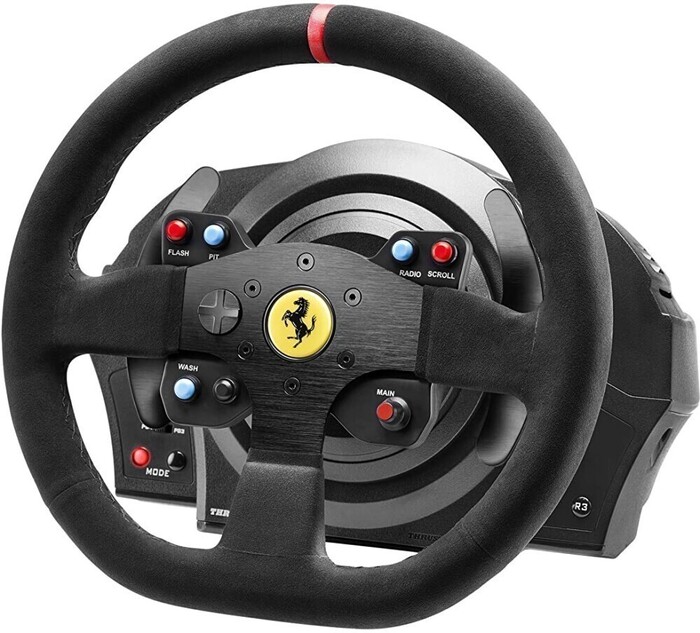 Руль ThrustMaster T300 Ferrari Integral Racing Wheel Alcantara Edition, Черный №3