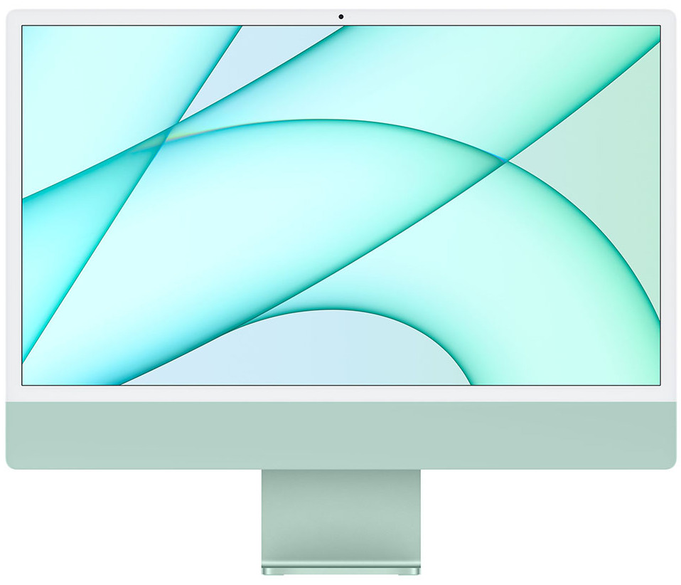 Моноблок Apple iMac 24 2021 MGPH3 RAM 8 Гб, SSD 256 Гб, Зеленый детальное изображение - 1