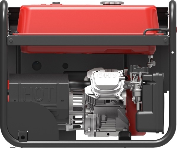 Генератор бензиновый SUNREKA G10000TEAX 211029, 9.2 кВт, Красный детальное изображение - 6
