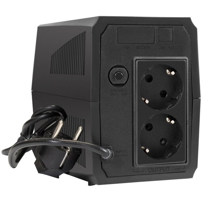 ИБП ExeGate Power Back BNB-450.LED.AVR.4C13 №2