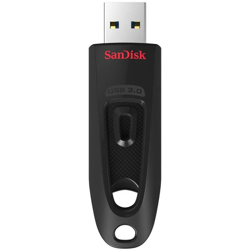 USB Flash накопитель SanDisk Ultra (SDCZ48-256G-U46) 256 ГБ, черный детальное изображение - 1