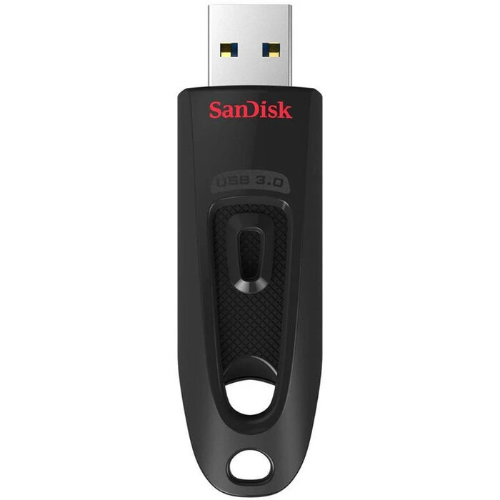 USB Flash накопитель SanDisk Ultra (SDCZ48-256G-U46) 256 ГБ, черный №1