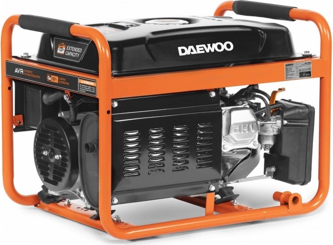 Генератор бензиновый DAEWOO GDA 3500E, 2.8 кВт, Оранжевый детальное изображение - 18