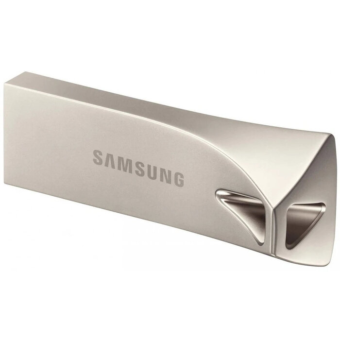 USB Flash накопитель Samsung BAR Plus (MUF-64BE3) 64 ГБ, серебряный №2