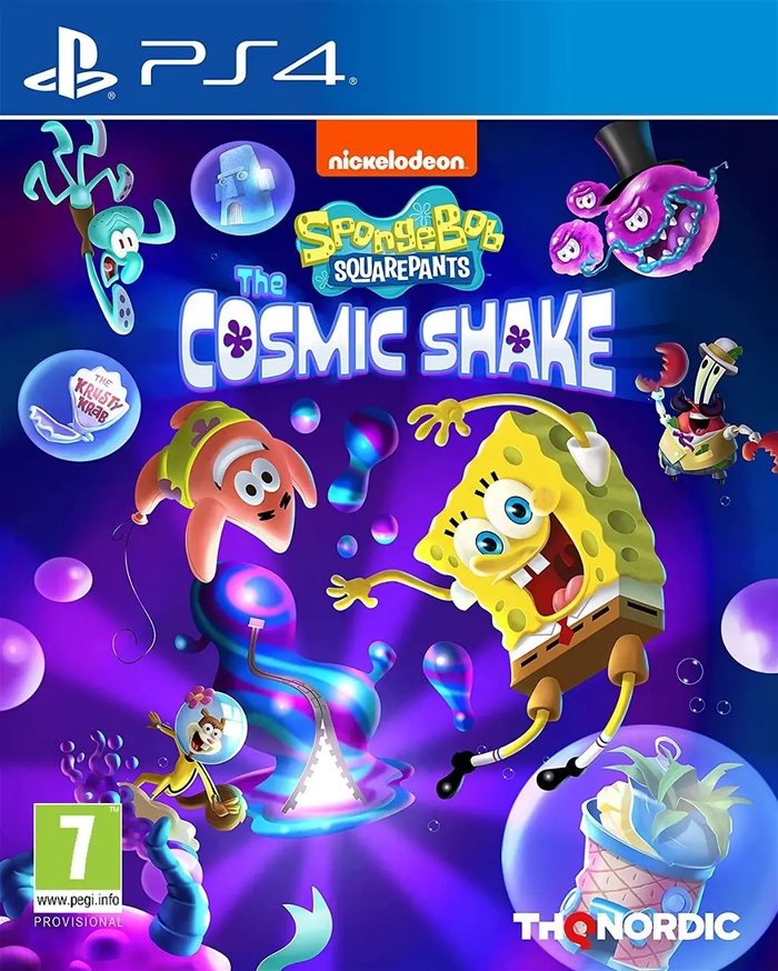 Игра SpongeBob SquarePants: The Cosmic Shake для PS4 (Русские субтитры) №1