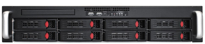 Серверный корпус ExeGate Pro 2U660-HS08/Redundant 2x1200W, 1200 Вт, Черный №2