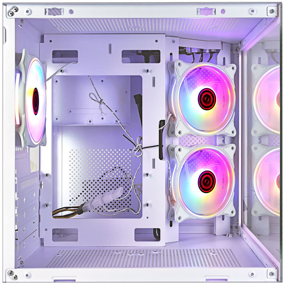 Корпус Ginzzu V250, Белый детальное изображение - 5
