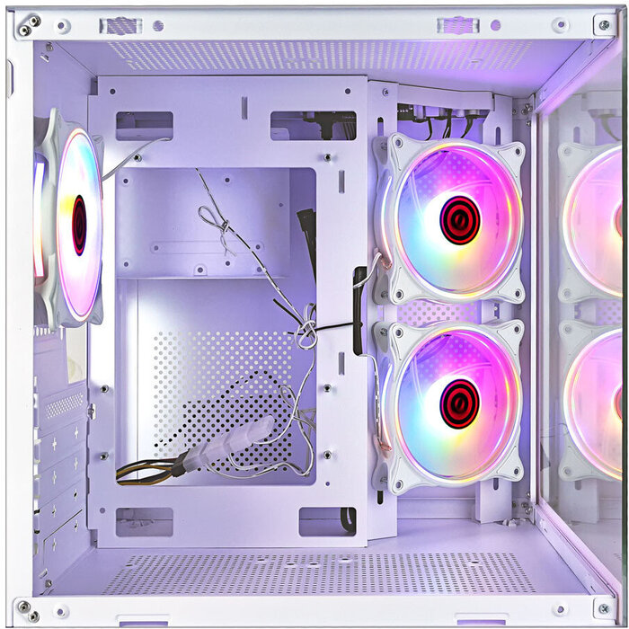 Корпус Ginzzu V250, Белый №5