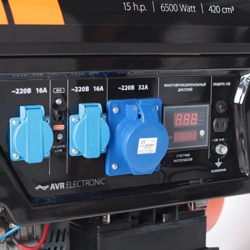 Генератор бензиновый PATRIOT GP 7210 LE 474101588, 6 кВт, Черный детальное изображение - 5