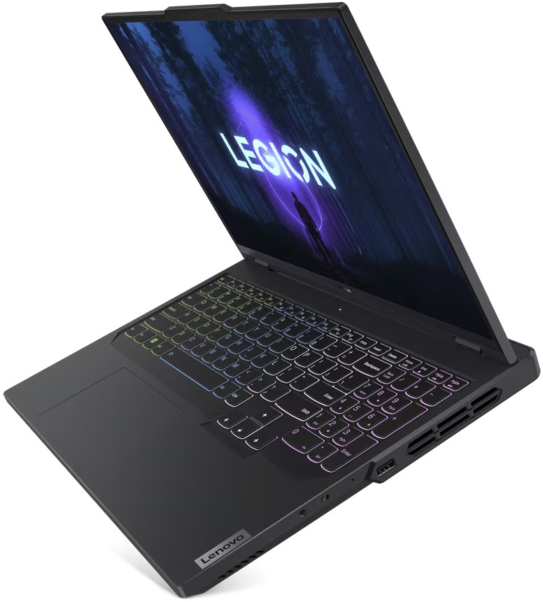 Ноутбук Lenovo Legion Pro 5 16IRX8, 82WK00D2PB, RAM 16 ГБ, SSD 512 ГБ, Серый детальное изображение - 6