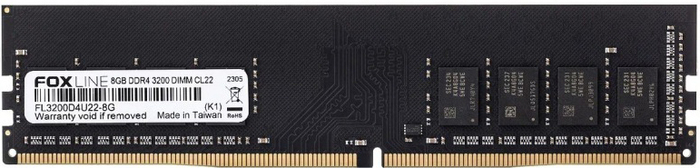 Оперативная память Foxline DDR4 3200MHz, FL3200D4U22-8G, 8 Гб №2