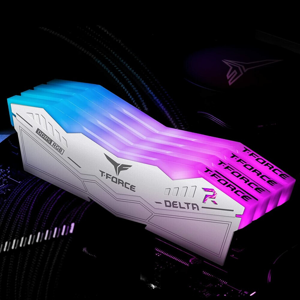 Оперативная память Team T-Force Delta RGB DDR5 6400MHz, FF4D532G6400HC32ADC01, 2x16 Гб KIT, 32 Гб детальное изображение - 3