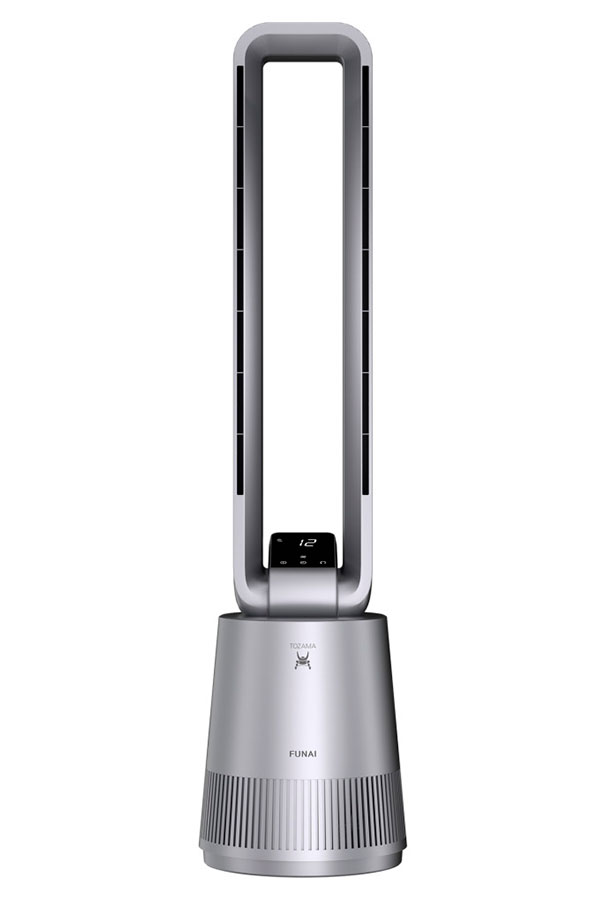 Безлопастный вентилятор-очиститель воздуха Funai FBP-95E-GR, 50 Вт, Графит детальное изображение - 1