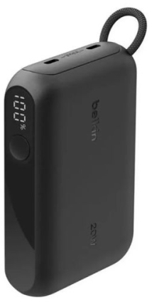 Внешний аккумулятор Belkin Power Bank (BPB027hqBK), 10000 мАч, Черный детальное изображение - 4