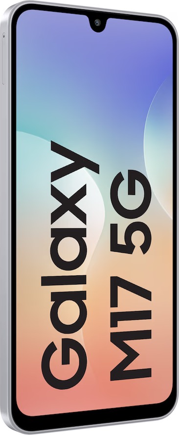 Смартфон Samsung Galaxy M17 5G 8/256 ГБ, Лунный серебристый, Dual nano SIM детальное изображение - 4