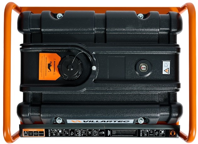 Генератор бензиновый VILLARTEC GG 7300C, 5.8 кВт, Оранжевый детальное изображение - 6