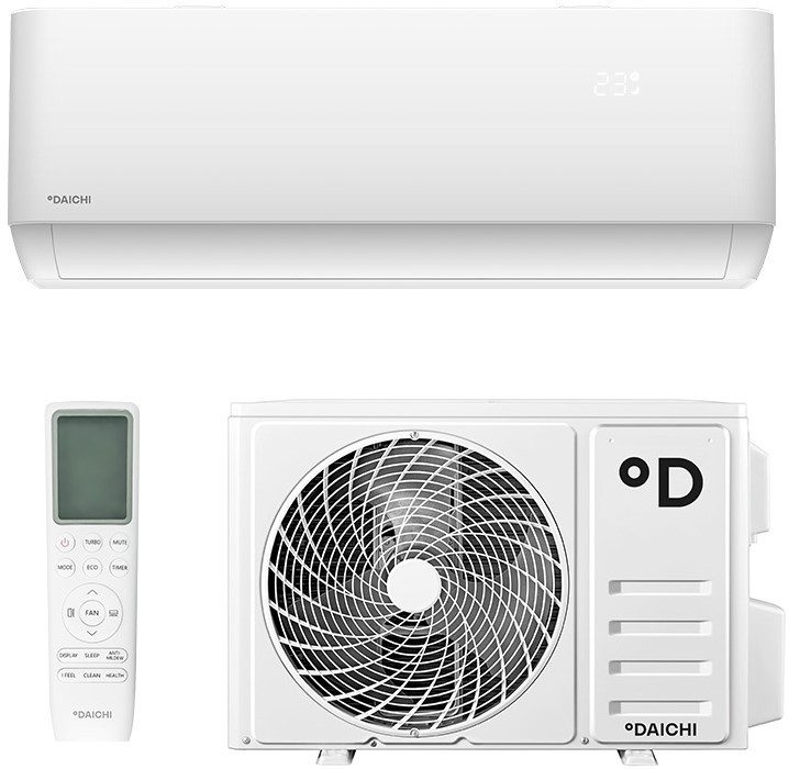Сплит-система Daichi AIR50AVQS1R/50FVS1R 51 м², Белый детальное изображение - 1