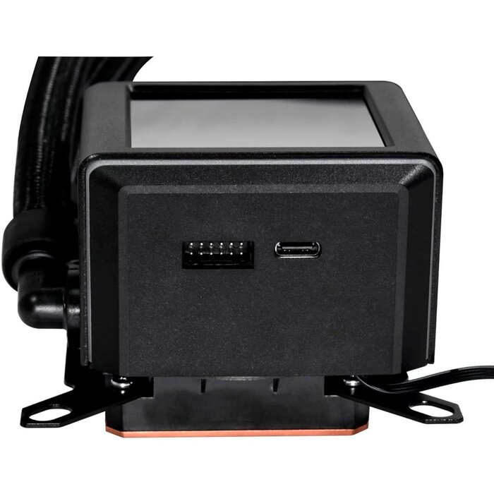 Система жидкостного охлаждения Lian Li Galahad II LCD 360, Черный №3