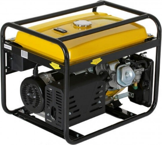 Генератор бензиновый EUROLUX G6500A 64/1/42, 5 кВт, Желтый детальное изображение - 4