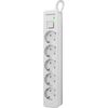 Сетевой фильтр Defender DFS-133, 3 м, Белый вариант - 3