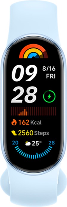 Фитнес-браслет Xiaomi Smart Band 9, 46 мм, Голубой детальное изображение - 4