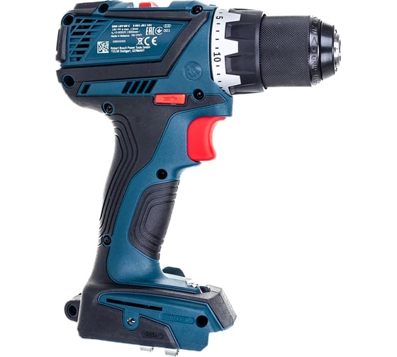 Аккумуляторная дрель-шуруповерт Bosch GSR 18V-60 C Solo, 18 В, 60 Нм, 06019G1102 детальное изображение - 10