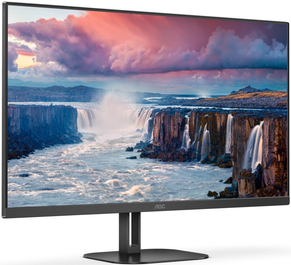 Монитор AOC 24V5CE, 23.8″, 1920x1080, 75 Гц, Черный детальное изображение - 3