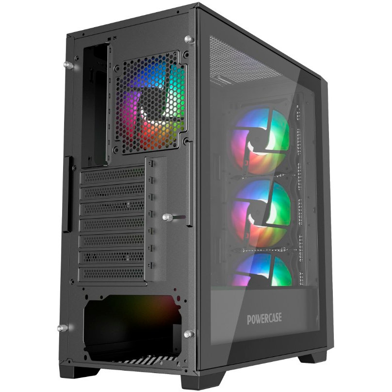 Корпус Powercase ByteFlow, Черный детальное изображение - 4
