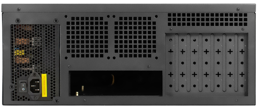 Серверный корпус ExeGate Pro 4U450-17/1100RADS, 1100 Вт, Черный детальное изображение - 8