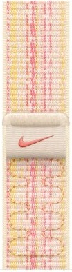 Умные часы Apple Watch Series 9 Pink Aluminum Case with Nike Sport Band Starlight/Pink, 41 mm, Звездный/Розовый детальное изображение - 3